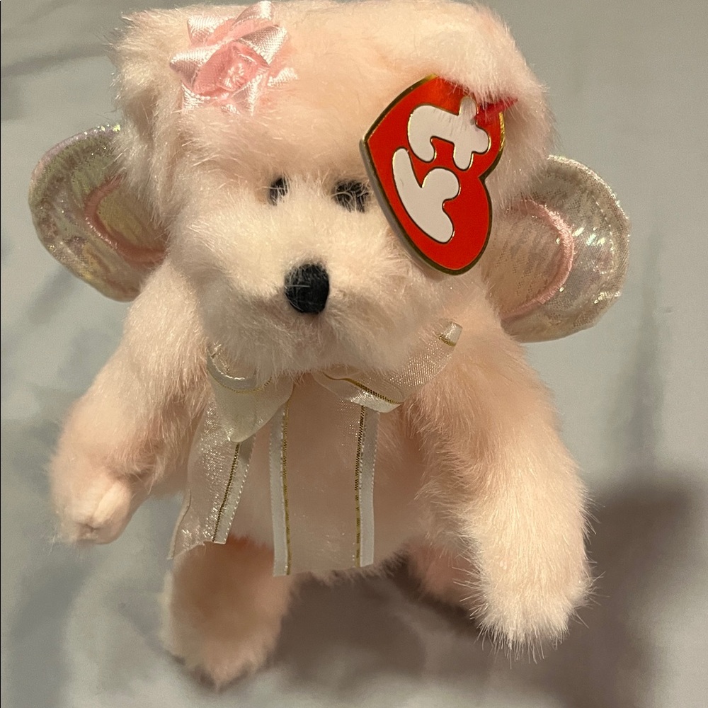 TY BEANIE BABIES OLYMPIA BEAR FAIRY BEANIE BABIES LIKE NEW Adorable Collectible